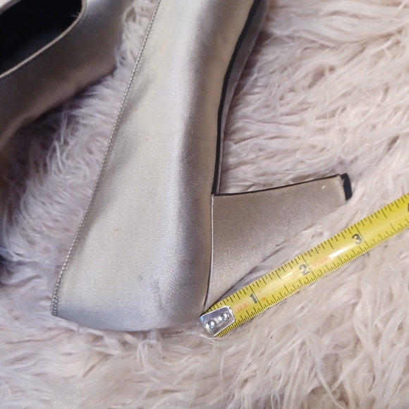 YSL vintage  satin  heels - Picture 12 of 15